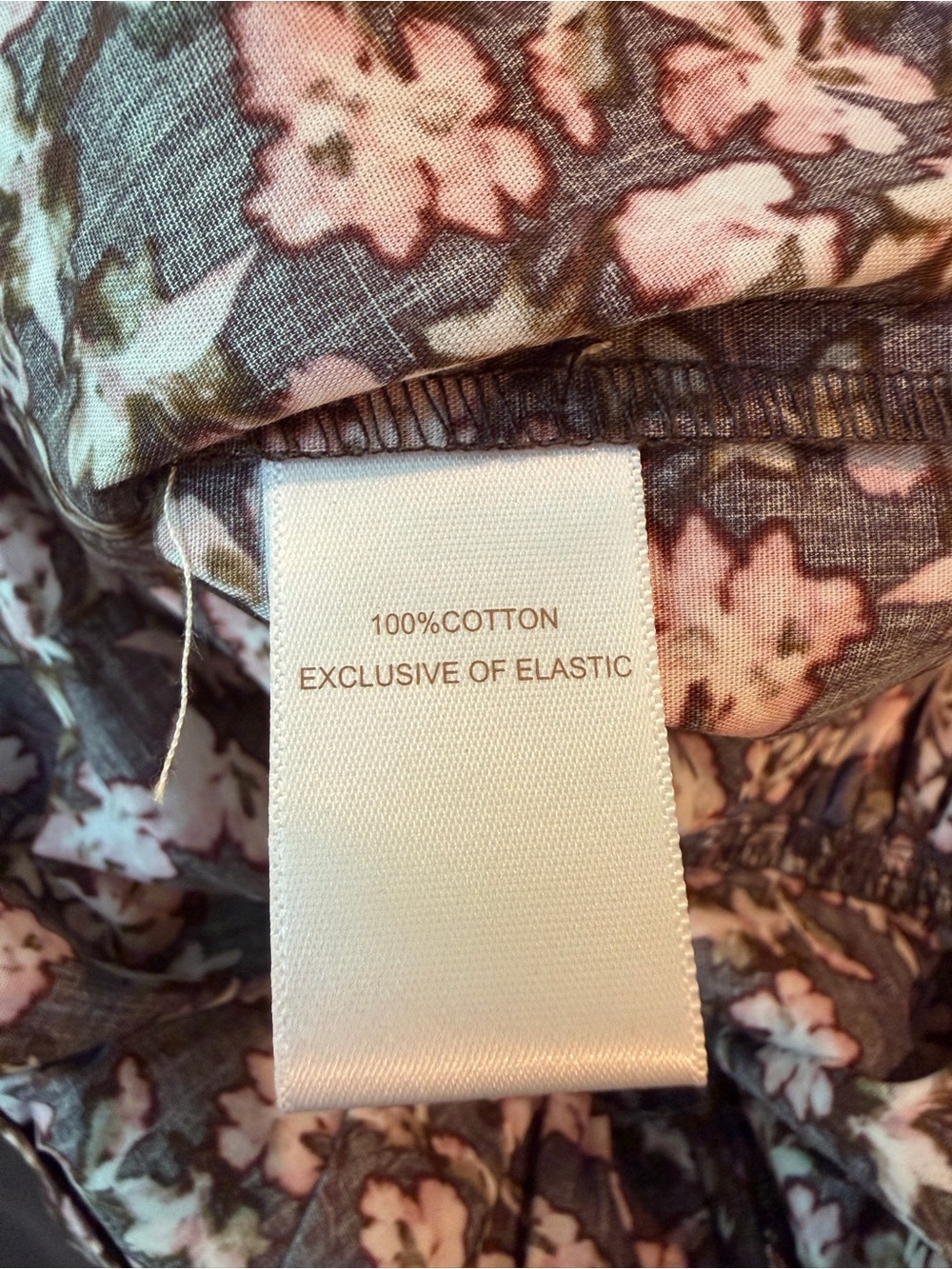 Caroline Constas Floral Ruffle Smocked Maxi Dress Brown Pink NWT - Picture 10 of 10